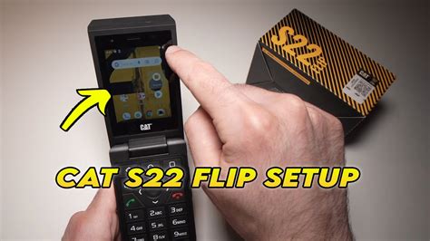 How to Setup Your CAT S22 Flip Phone - Full Guide - YouTube