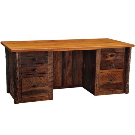 Barn Wood Executive Desk