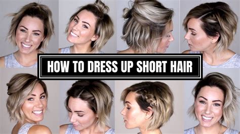 Ways To Style Very Short Hair