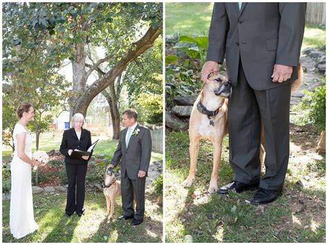 Downtown Frederick Backyard Wedding :: Elise + Randy - Mary Kate ...