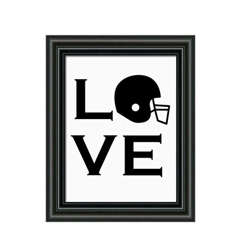 Signs for Football Lovers | Printed Photo | Size 8×10 Inches ...