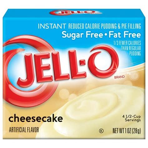 Jello Sugar Free Cheesecake Instant Pudding & Pie Filling Mix - Shop Jadas