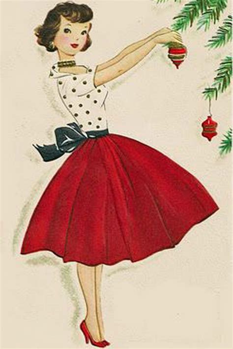 Pin by Debbie Mathews on Merry Christmas | Retro christmas, Vintage christmas cards, Christmas girl