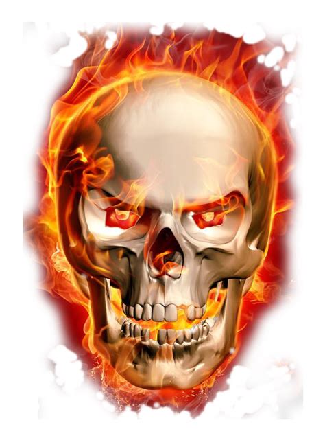 Burning Skeleton png download - 745*1024 - Free Transparent Flame png Download. - Clip Art Library