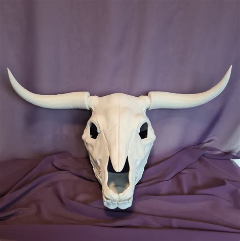 Bull skull mask – Willow Creative