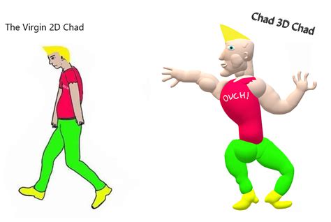 3D Chad (OC) : r/virginvschad