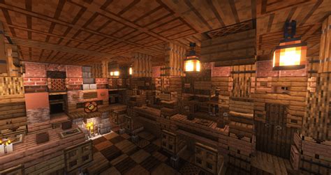 Medieval Pub Interior Build! My first-time building an interior build on JAVA edition 1.19.2 ...