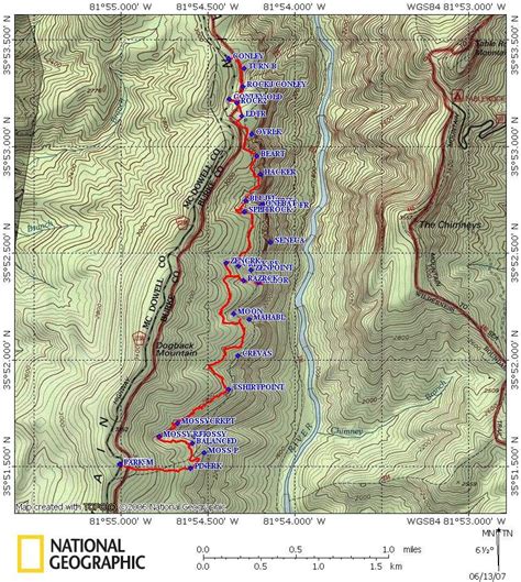 linville gorge trail map - Google Search | Linville gorge, Trail maps ...