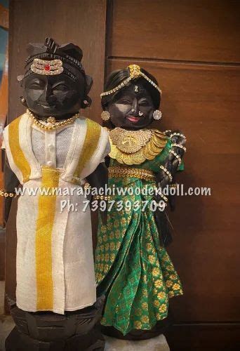 Marapachi bommai Wooden Dolls /Bommala koluvu /lakadee Gudiya Decorated at Rs 1999/set | Dolls ...