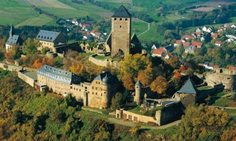 Germany - The ruin of Lichtenberg Castle near Kusel. This was the first ...