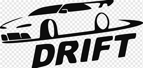 Car Decal Sticker Drifting Logo, drift, compact Car, text, trademark png | PNGWing