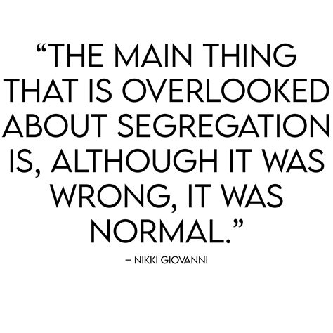 POET LAUREATE NIKKI GIOVANNI ON THE SEGREGATED PAST AND CURRENT POLITICAL DIVIDES - Mission