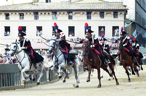 Palio Di Siena Horse Race #46 by Ronald C. Modra/sports Imagery