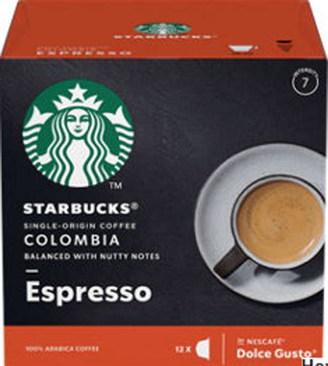 Starbucks Single Origin Colombia Medium Roast Espresso Coffee Pods by ...