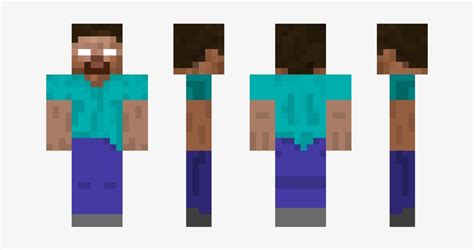 Minecraft Herobrine Skin Transparent PNG - 500x304 - Free Download on NicePNG