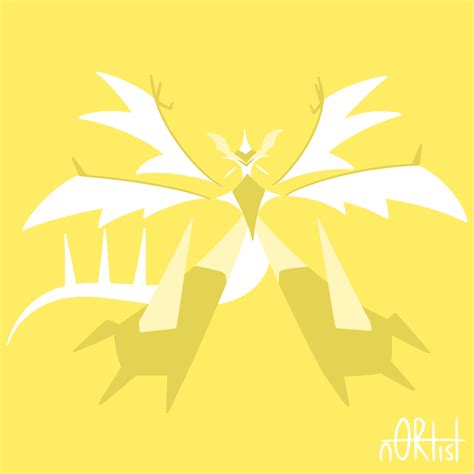 I'm n0Rtist — Here are the Necrozma forms in this simple style.