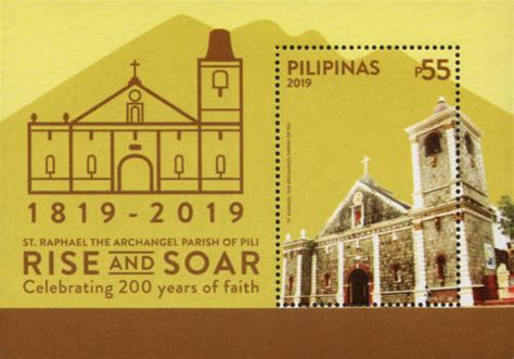 Mount Isarog Volcano on Philippine Stamps