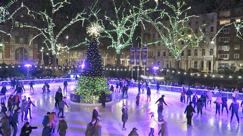 Natural History Museum Ice Skating Rink London - YouTube