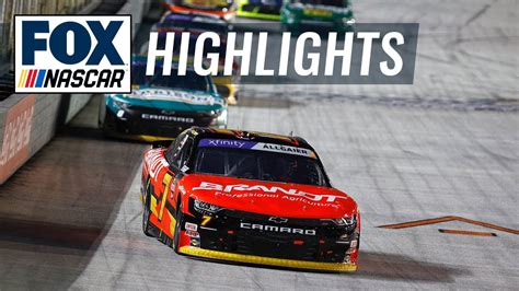 NASCAR Xfinity Series at Bristol | NASCAR ON FOX HIGHLIGHTS