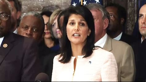 South Carolina Gov. Nikki Haley Calls for Removal of Confederate Flag ...