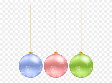 Christmas Hanging Ornaments Clip Art Image - Hanging Christmas Ornaments Clip Art Free - Png ...