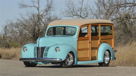 1940 Ford Deluxe Woody Wagon for Sale at Auction - Mecum Auctions