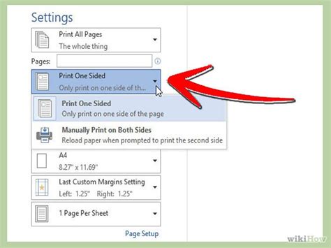 3 Ways to Print Double Sided with Word - wikiHow | Printing double sided, Double sided, Words