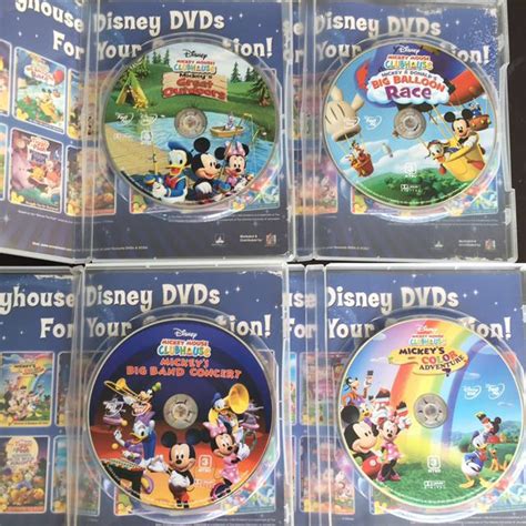 Mickey Mouse Clubhouse DVD, Music & Media, CDs, DVDs & Other Media on Carousell