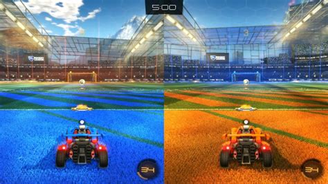 Split-screen currently missing from Rocket League on Switch, but it ...