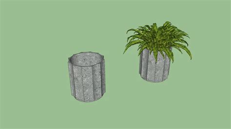 Stone Planter | 3D Warehouse