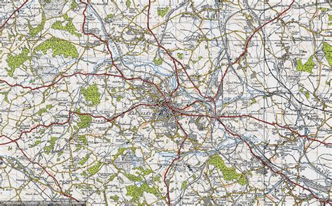 Historic Ordnance Survey Map of Barnsley, 1947