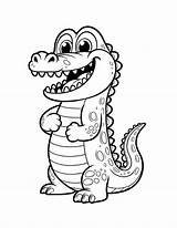 Alligator Coloring Alphabet Printable Letter Pages Freeprintable  sketch template