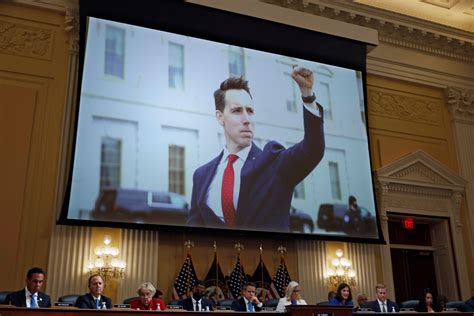 Video shows Josh Hawley running out of Jan. 6 Capitol riot