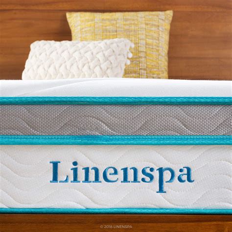 Linenspa Memory Foam and Innerspring Hybrid Twin,10 Inch Mattress