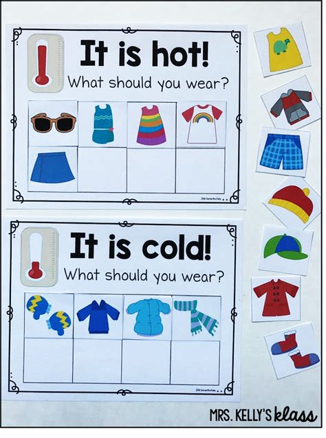 Dress For The Weather Printables - Printable Word Searches