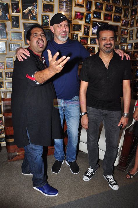 Shankar Mahadevan, Ehsaan Noorani and Loy Mendonsa at Sanjay Divecha album launch in Mumbai on ...