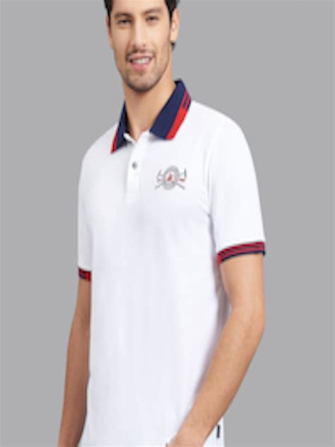 Buy Beverly Hills Polo Club Men White Polo Collar T Shirt - Tshirts for Men 16887518 | Myntra