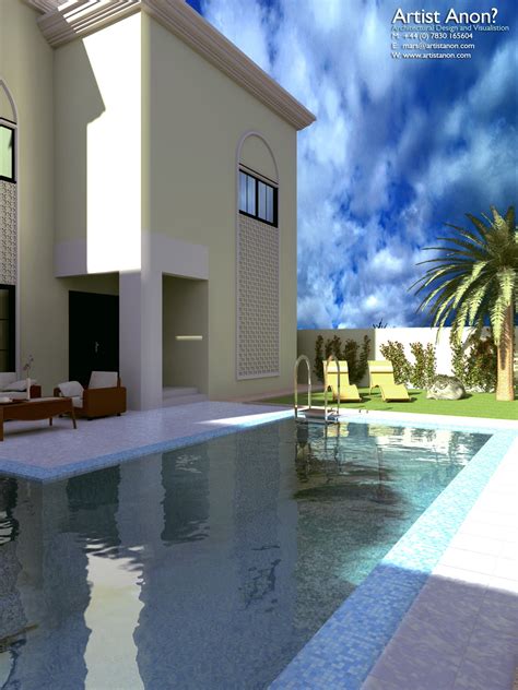 Renderings for Villas Qatar