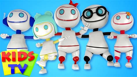 Robots Finger Family | Daddy Finger | Kids Tv Fnger Family | Fingers Family - YouTube