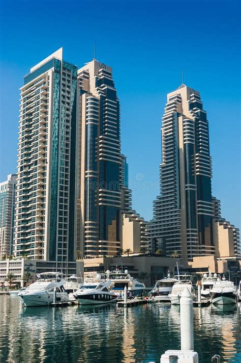 High Rise Buildings And Streets In Dubai, UAE Editorial Stock Photo - Image of luxury, city ...