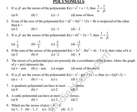 Cbse Papers Questions Answers Mcq Cbse Class 10