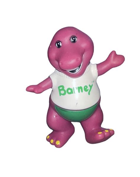 Vintage Barney The Dinosaur Toy Figure