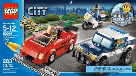 LEGO City Instructions For 60007 - High Speed Chase - YouTube