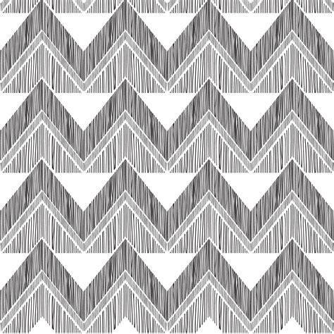 Abstract geometric seamless pattern. Fabric doodle zig zag line ...