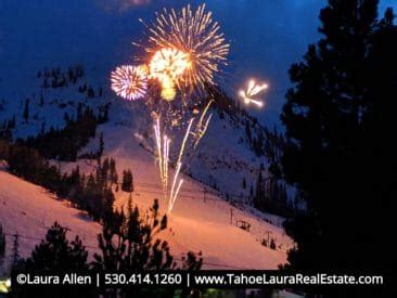 Weekly Winter Firework Shows Squaw Valley Saturdays - 2019