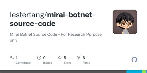 GitHub - lestertang/mirai-botnet-source-code: Mirai Botnet Source Code - For Research Purpose only