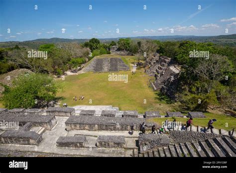 Xunantunich Maya ruins in Belize Stock Photo - Alamy