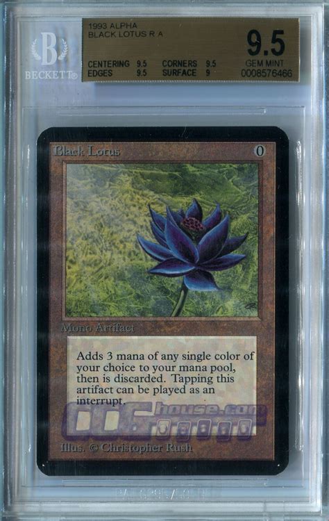 Black Lotus (Alpha) - BGS GEM MINT 9.5 MTG *CCGHouse* Magic | eBay