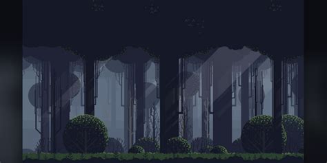 Free Pixel Art Forest by edermunizz