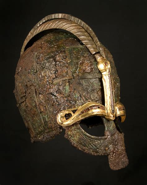 Helmet from Valsgärde, Uppland, Sweden. Vendel period (6th-9th centuries) (1181x1490) : r ...